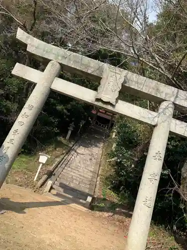 松江八幡宮の鳥居