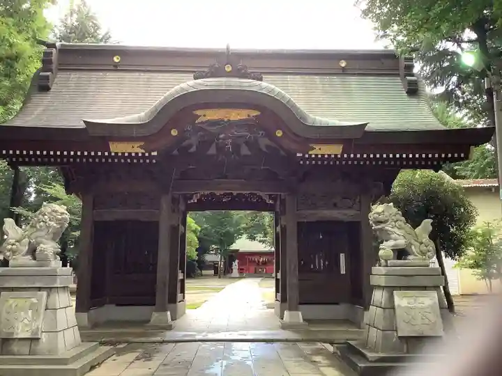 小野神社の山門・神門
