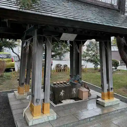 西野神社の手水舎
