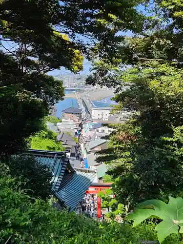 江島神社の景色