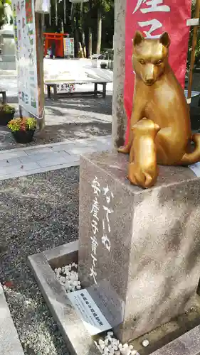 琴崎八幡宮の狛犬