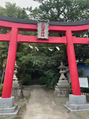 大稲荷神社の鳥居