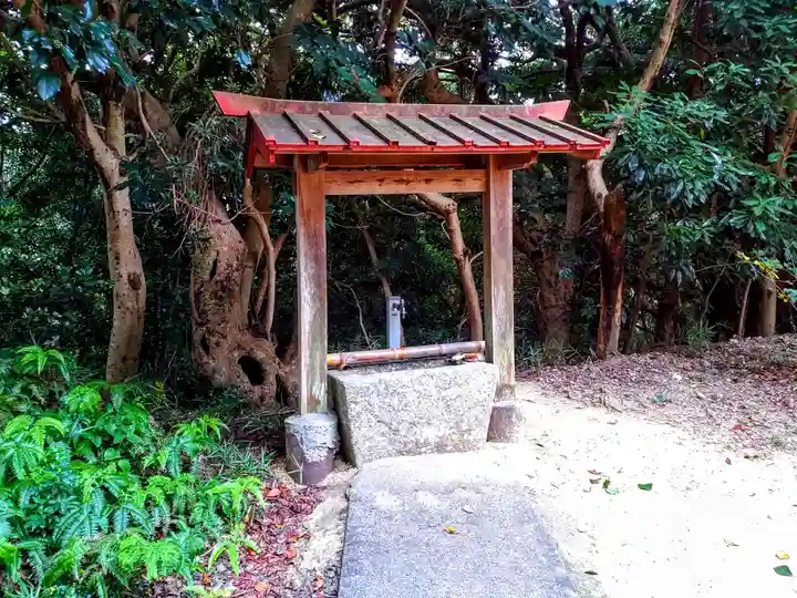 津島社の手水舎