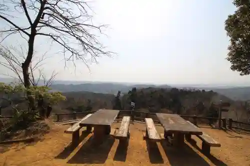 御嶽八幡神社の景色