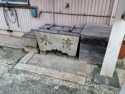 大田山 毘沙門寺の手水舎