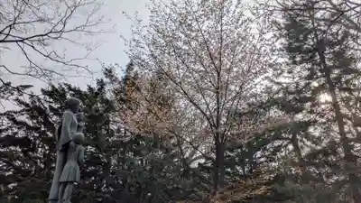 北海道護國神社の像