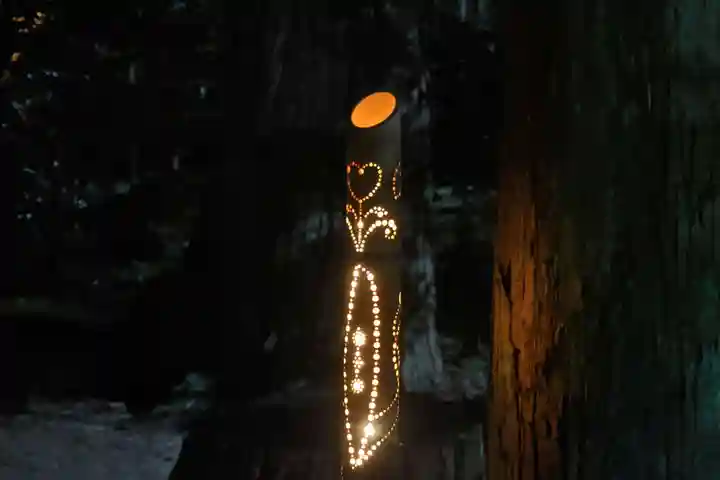 夏井諏訪神社の景色