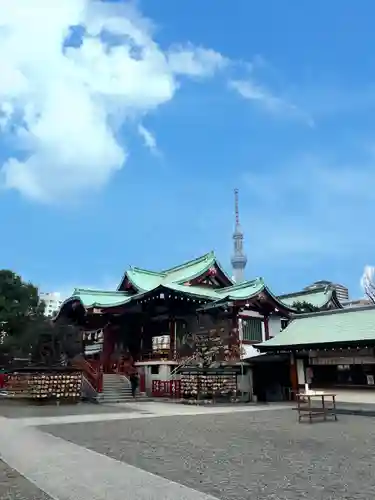 亀戸天神社の本殿・本堂