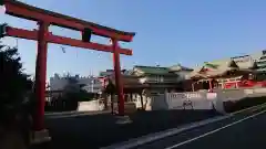 東京羽田 穴守稲荷神社の鳥居