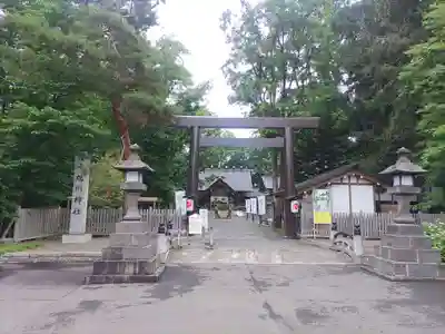 旭川神社の鳥居