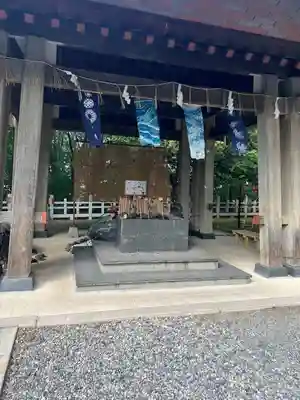 上川神社の手水舎