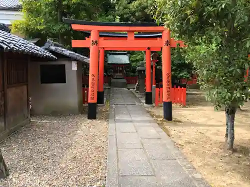 御香宮神社の鳥居