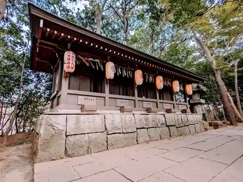 検見川神社の末社