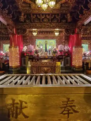 横濱関帝廟の本殿・本堂