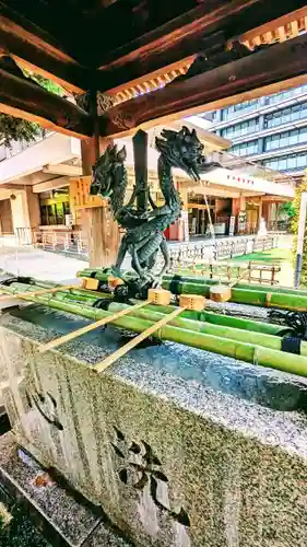 豊川稲荷東京別院の手水舎