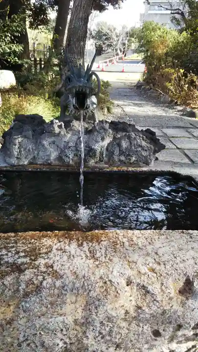 菊田神社の手水舎