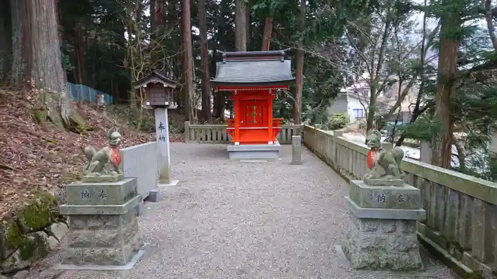 飛驒一宮水無神社の末社・摂社