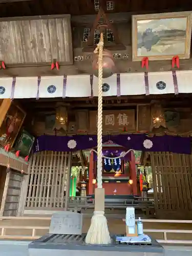 河口浅間神社の本殿・本堂