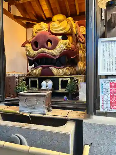 波除神社（波除稲荷神社）の狛犬