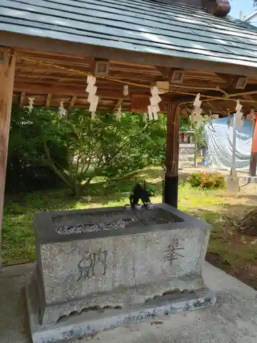 志波姫神社の手水舎