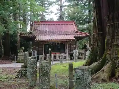 塩原八幡宮の本殿・本堂