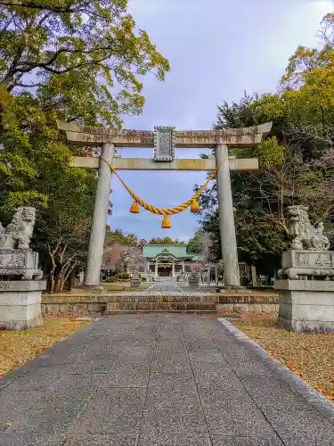 真宮神社の鳥居