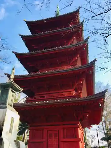 法華経寺の塔