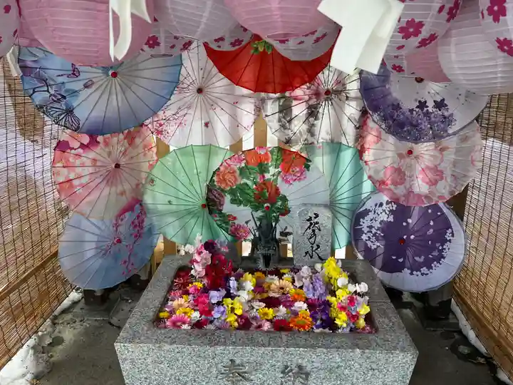 札幌諏訪神社の手水舎