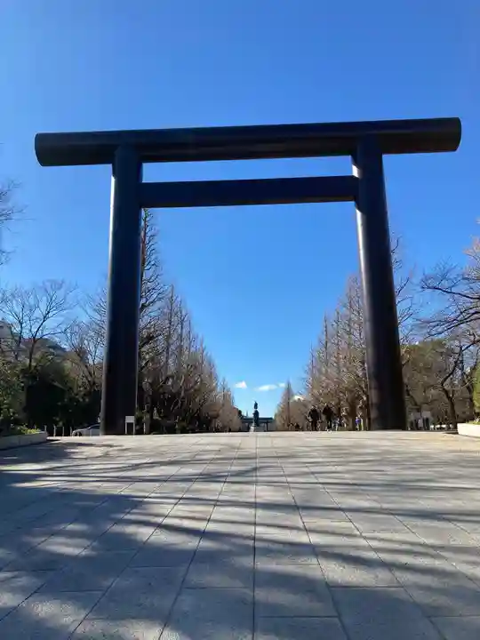 靖國神社の鳥居