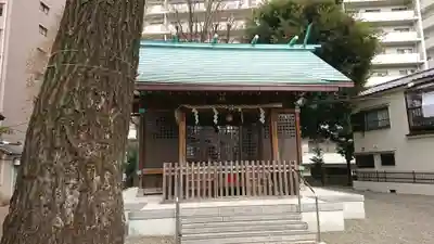 西早稲田天祖神社の本殿・本堂