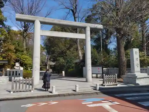 阿佐ヶ谷神明宮の鳥居