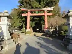 河口浅間神社の鳥居