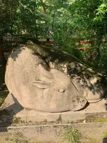 金澤神社の狛犬