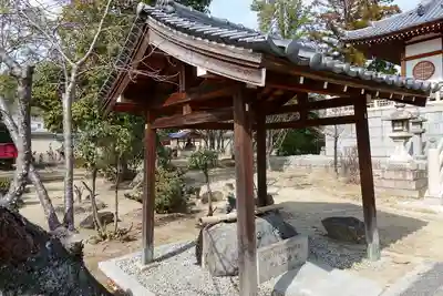 達磨寺の手水舎