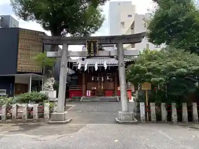 江島杉山神社の鳥居