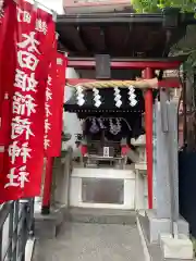 太田姫稲荷神社の鳥居