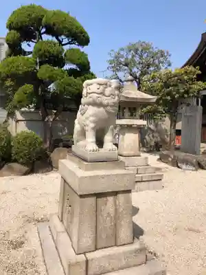 荒井神社の狛犬