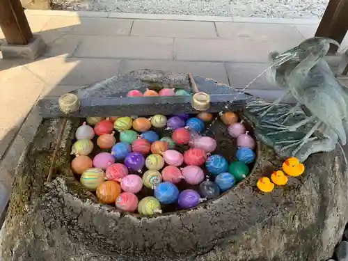 白鷺神社の手水舎