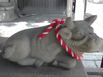 菅大臣神社の狛犬