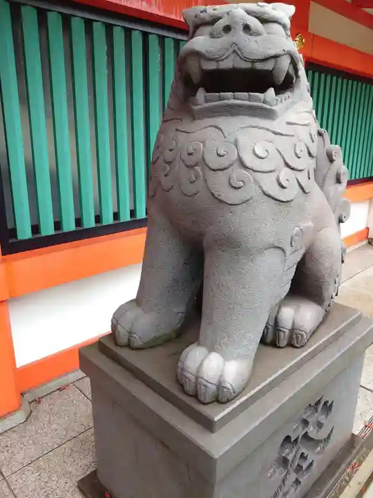 千葉神社の狛犬