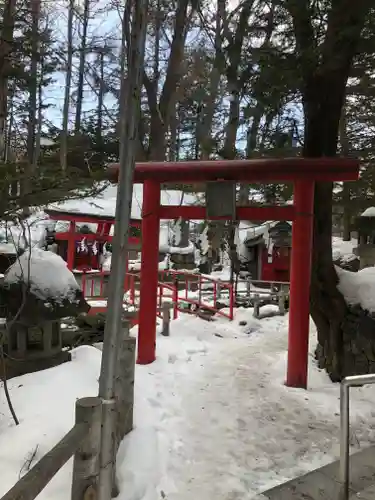 白石神社の鳥居