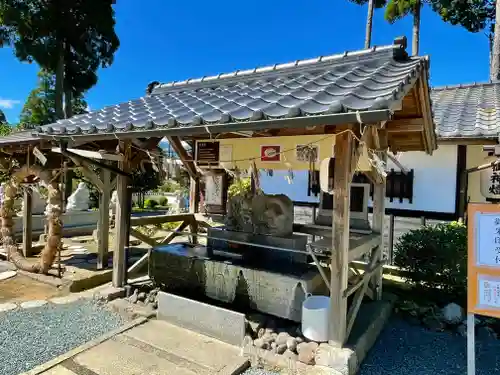 阿蘇白水龍神權現神社の手水