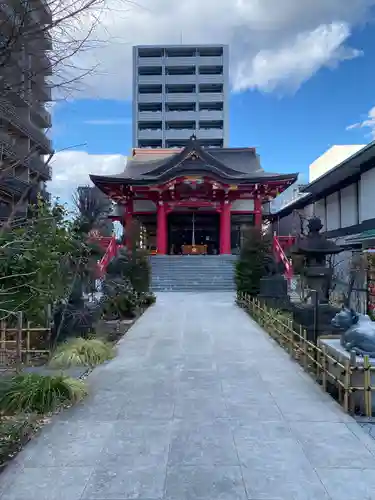 成子天神社の本殿