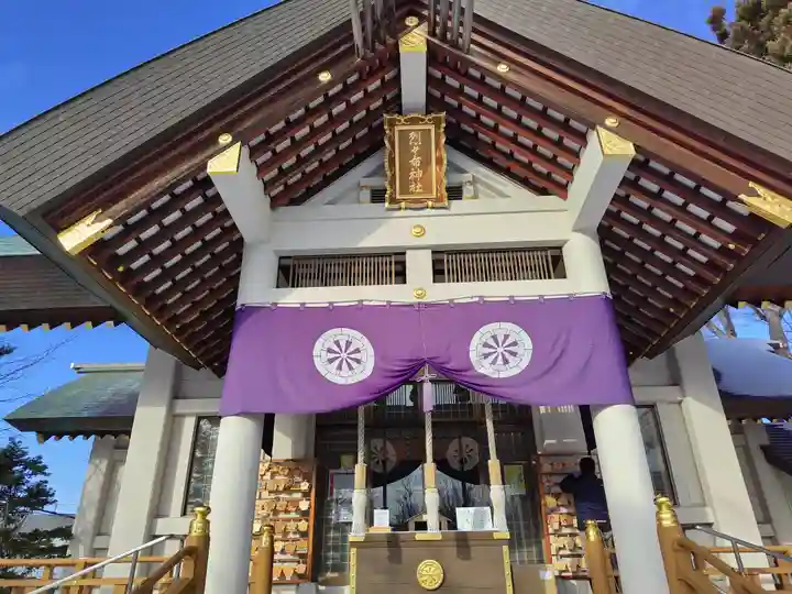 烈々布神社の本殿・本堂