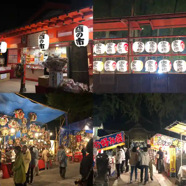 田無神社のお祭り