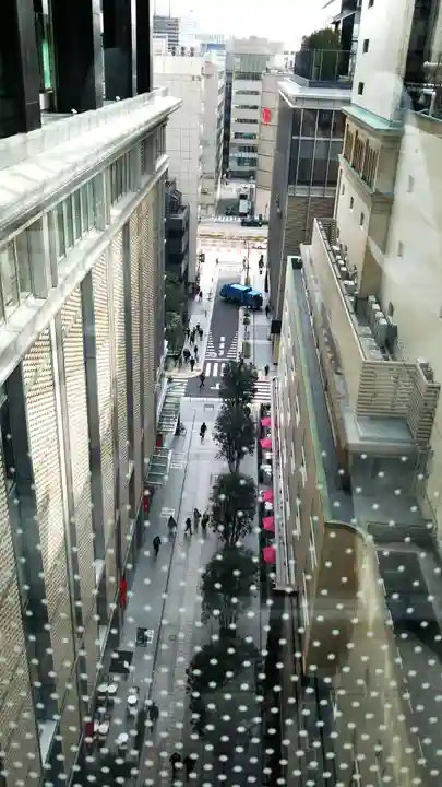 笠森稲荷の周辺