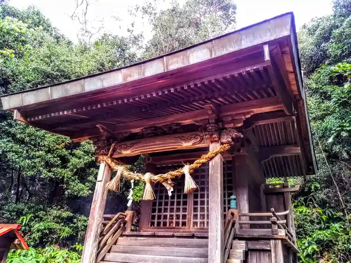 津島社の本殿・本堂