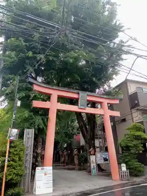 赤城神社の鳥居