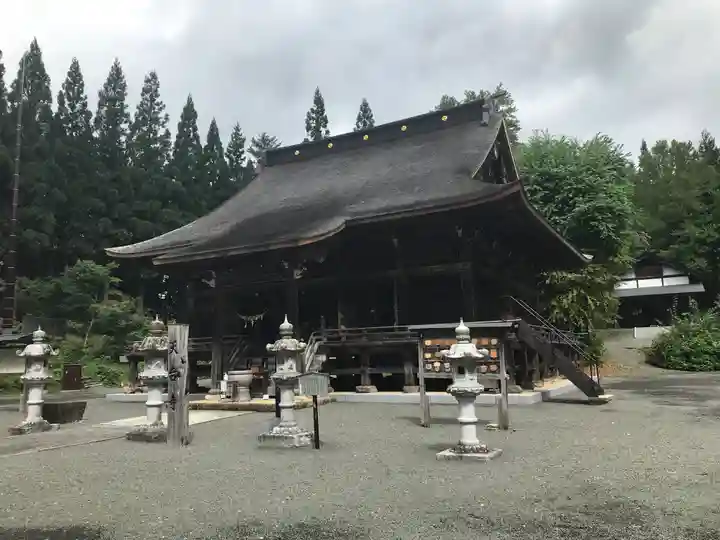天台寺の本殿・本堂
