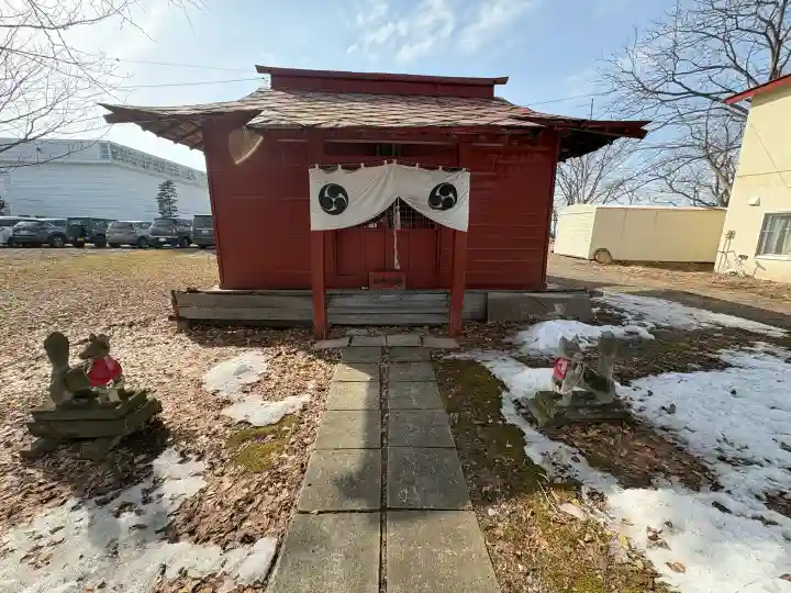 幕別神社の{uncategorized: "未分類", other: "その他", undefined: "問題あり", building: "その他建物", grave: "お墓", sacred_gate: "鳥居", guardian: "狛犬", statue: "像", buddha: "仏像", history: "歴史", nature: "自然", garden: "庭園", animal: "動物", pagoda: "塔", temizu: "手水舎", mountain_gate: "山門・神門", sanctuary: "本殿・本堂", subordinate: "末社・摂社", art: "芸術", scenery: "景色", jizo: "地蔵", ema: "絵馬", goshuin: "御朱印", omikuji: "おみくじ", items: "授与品その他", amulet: "お守り", goshuincho: "御朱印帳", eats: "食事", festival: "お祭り", votive_dance: "神楽", shichigosan: "七五三参", wedding: "結婚式", experience: "体験その他", initially: "初詣", around: "周辺", anti_infection: "感染症対策"}
